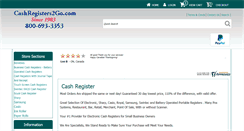 Desktop Screenshot of cashregisters2go.com