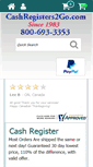 Mobile Screenshot of cashregisters2go.com